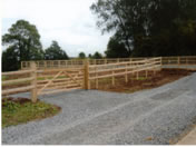 Gate and fencing